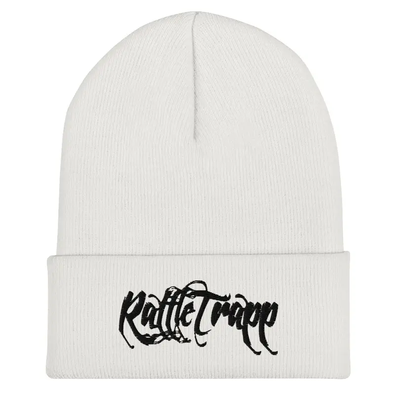 Beanie - Black Rattle Trapp Logo